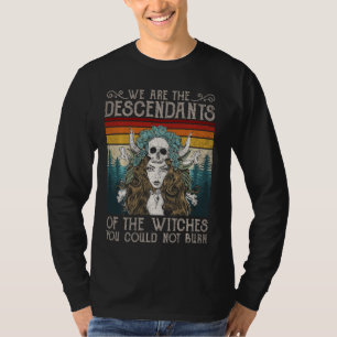 T-shirt Wicca Clothes Grunge Retro Halloween femmes Wicca