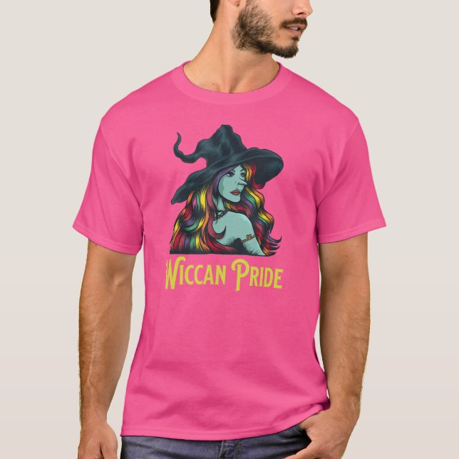 T-shirt Wiccan Pride Pagan sorcière Witchcraft Wiccan Witc (Devant)