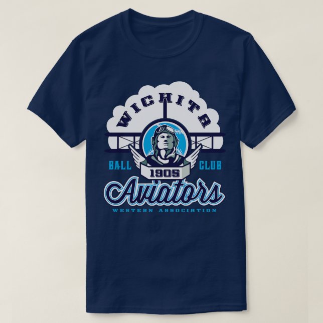 T-shirt Wichita Aviateurs (Design devant)