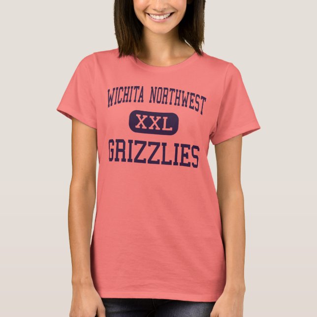 T-shirt Wichita Northwest - Grizzlies - High - Wichita (Devant)
