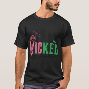 T-shirt Wicked 2024 Film Rose Et Vert