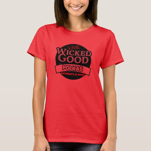 T-Shirt Wicked Good Polkas (Devant)