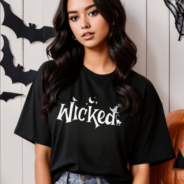 T-shirt Wicked Halloween Funny Witny (Halloween Wicked Witch Funny T-Shirt)