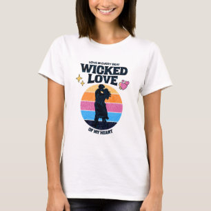 T-shirt Wicked Love L'amour dans chaque battement de mon