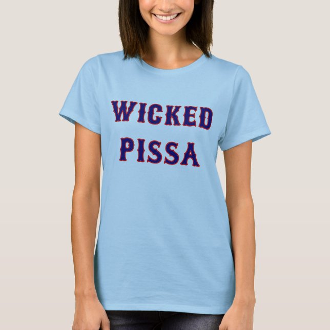 T-shirt Wicked Pissa (Devant)