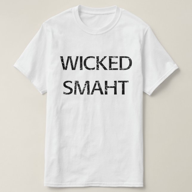 T-shirt Wicked Smaht (Design devant)
