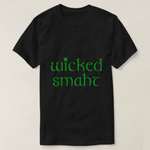 T-shirt Wicked Smart Irish Boston Wicked Smaht