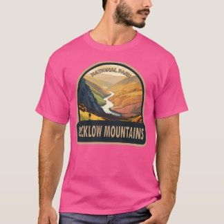 T-shirt Wicklow Mountains National Park Irlande Travel Art