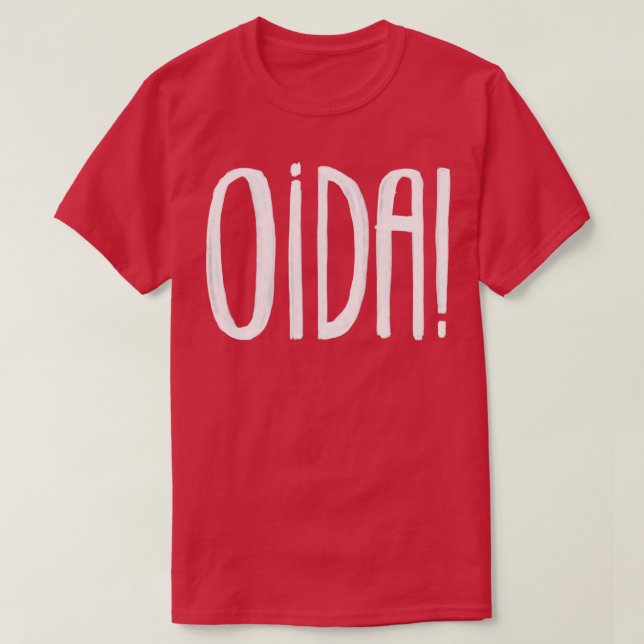T-shirt Wien Spruch Oida (Design devant)