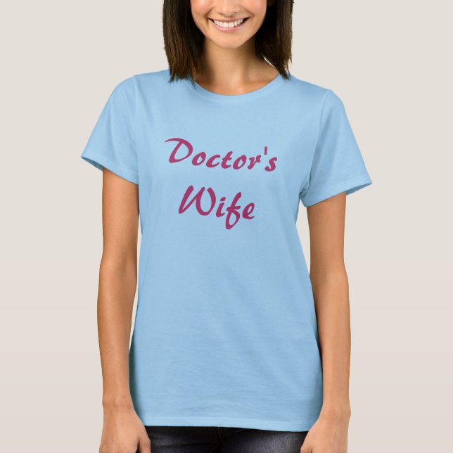 T-shirt Wife de docteur (Devant)