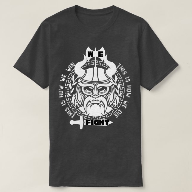 T-shirt Wiking Design 1 (Design devant)