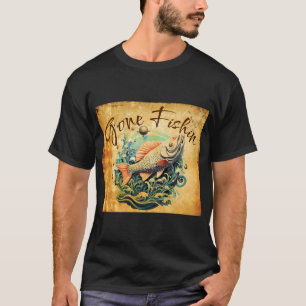 T-shirt Wikstroem pêche Suède 2019 drapeau poissons montag