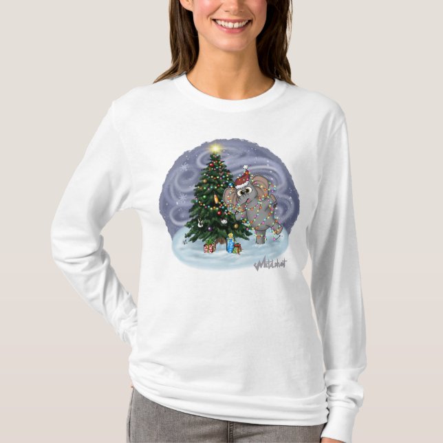 T-shirt Wilbur Metalphant dans les lumières (Devant)