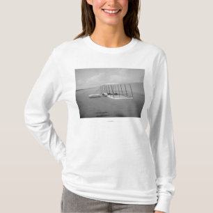 T-shirt Wilbur Wright en position encline dessus