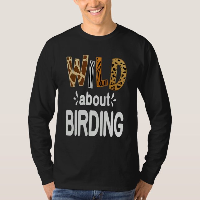 T-shirt Wild About Birding (Devant)