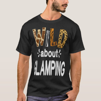 T-shirt Wild About Camping Camping et Glamping