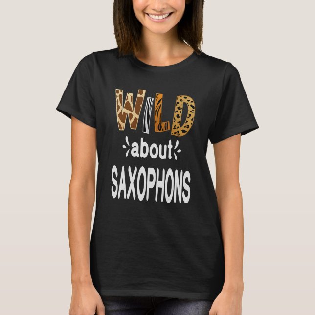 T-shirt Wild About Drumms Drummer and Drumming (Devant)