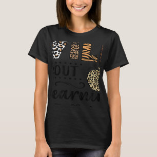 T-shirt Wild About Learning Teacher Back To School V neck