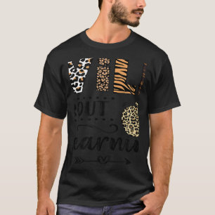 T-shirt Wild About Learning Teacher Back To School V neck