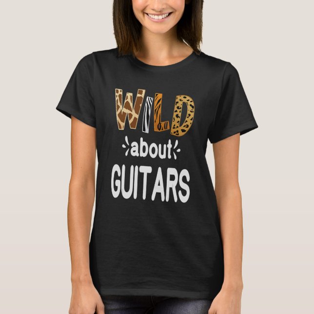 T-shirt Wild About Music Music (Devant)