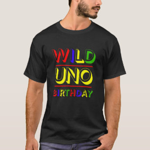 T-shirt Wild About Uno 1er Anniversaire Turner One