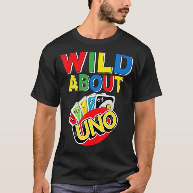 T-shirt Wild About Uno Party Décorations 1er anniversaire  (Devant)