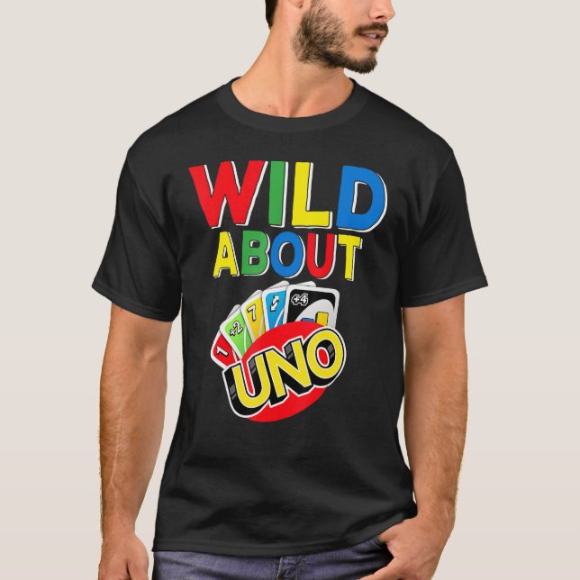T-shirt Wild About Uno Party Décorations 1er anniversaire  (Devant)