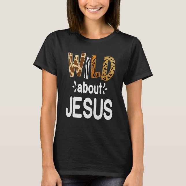 T-shirt Wild About Yoga  Yoga   (Devant)