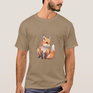 T-shirt Wild Animal Fans Cute Vulpes Animal Lover friends