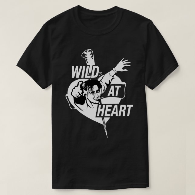 T-shirt Wild at Heart white (Design devant)