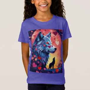 T-Shirt "Wild at Heart : Wolf Love"