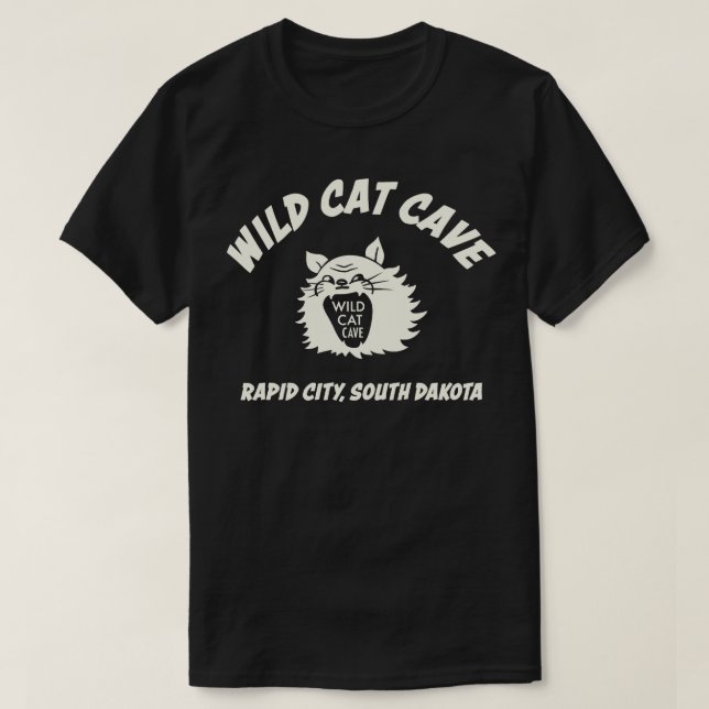 T-SHIRT WILD CAT CAVE (Design devant)