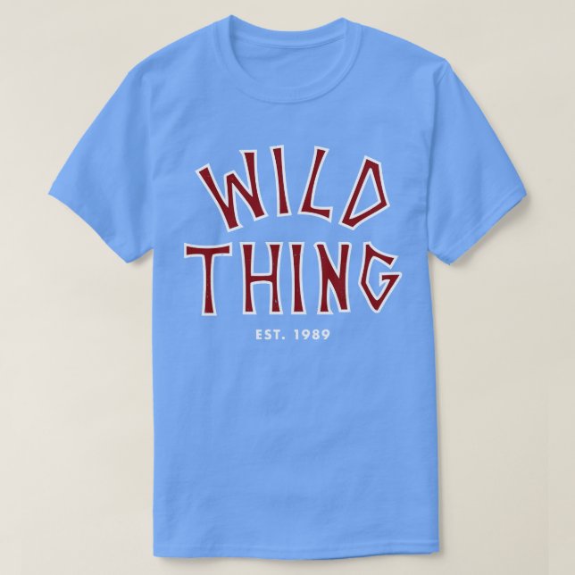 T-shirt Wild Est 1989 vintage (Design devant)