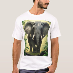 T-shirt Wild - Forest Elephant Tee
