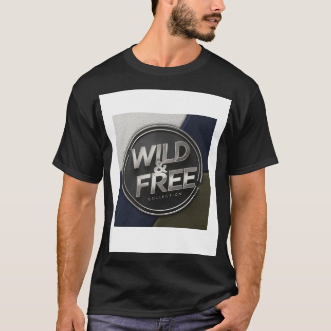 T-shirt " Wild & Free"  (Devant)