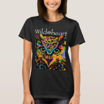 Wild@heart hibou des animaux arc-en-ciel