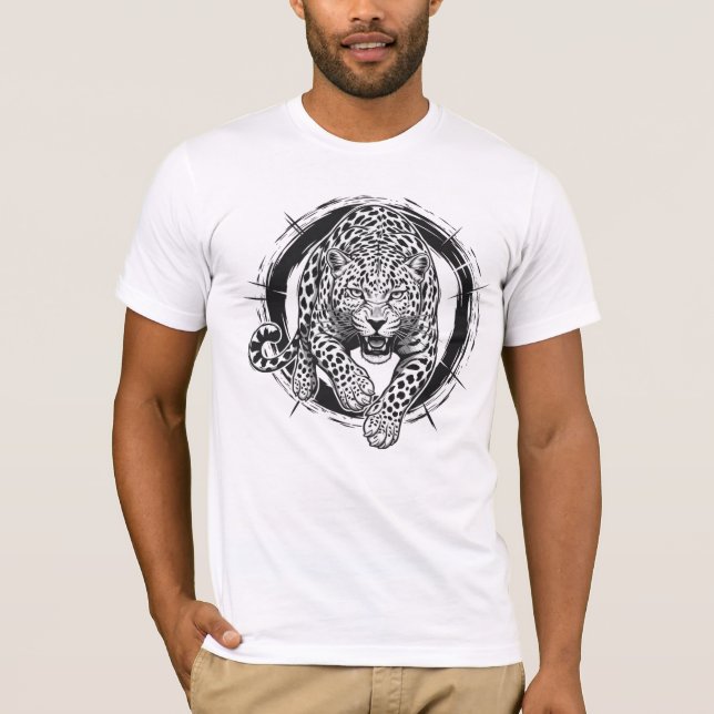 T-shirt Wild Lion Graphic Tee – Perfect for Every Day (Devant)