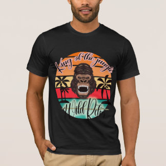 T-shirt "Wild Majesty : Jungle King Design"