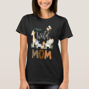 T-shirt Wild Mom Zoo Born Wild 2e anniversaire Safari Jung