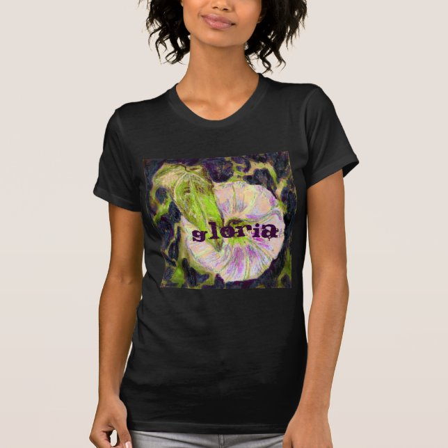 T-shirt Wild Morning Glory par Alexandra Cook (Devant)