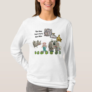 T-shirt Wild New Years Fête Animaux