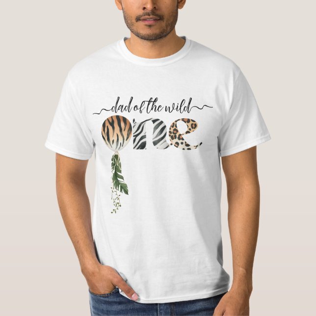 T-shirt Wild One moderne genre Neutre 1er anniversaire (Devant)