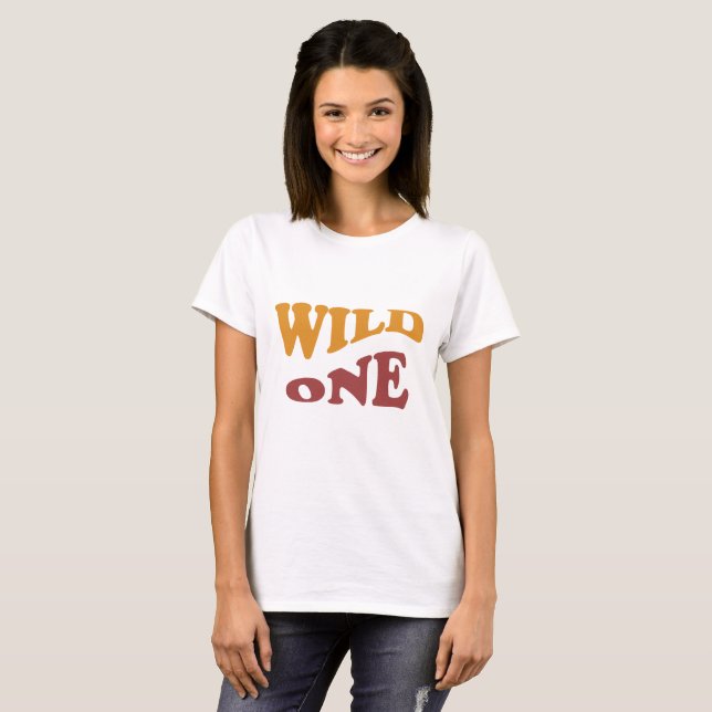T-shirt Wild One Retro (Devant entier)