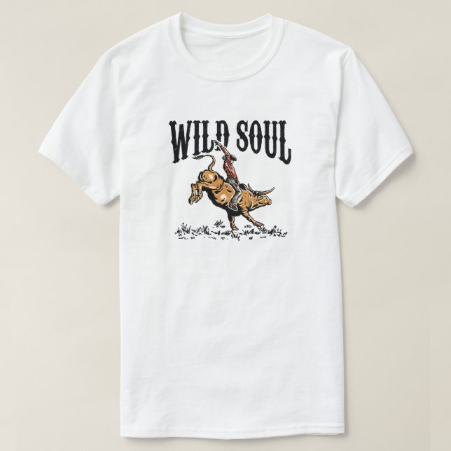 T-shirt Wild Soul Cowboy (Design devant)