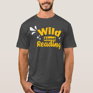 T-shirt Wild Sur La Lecture Avec Cardiologie Livres Et Bo