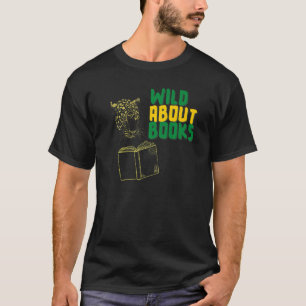 T-shirt Wild sur la lecture de livres pour enseignants étu
