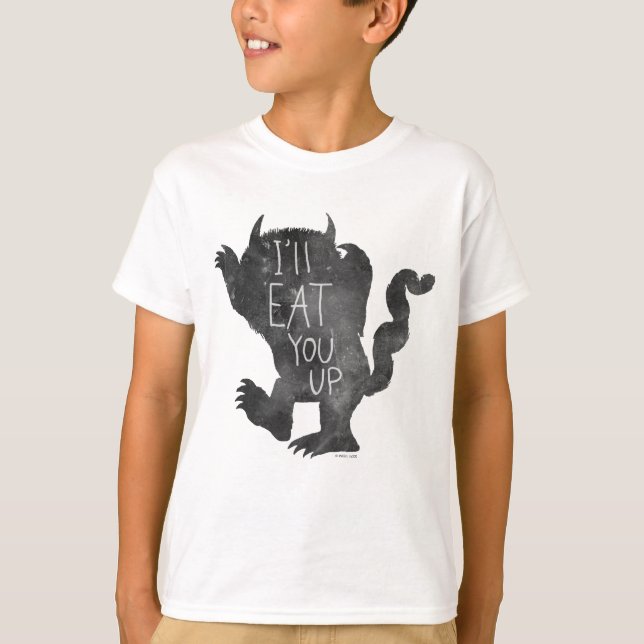 T-shirt Wild Thing | Je vais te manger (Devant)