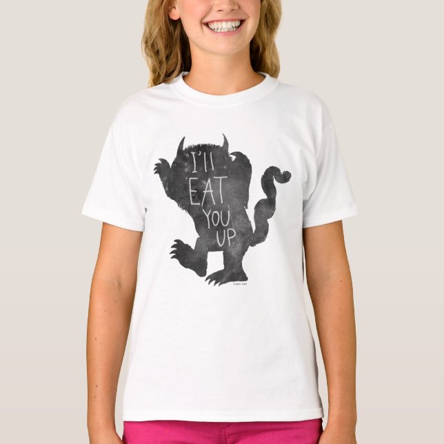 T-shirt Wild Thing | Je vais te manger (Devant)