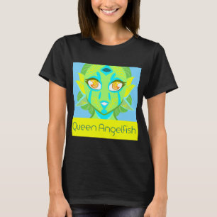 T-shirt Wild Thing : Poisson-ange royal