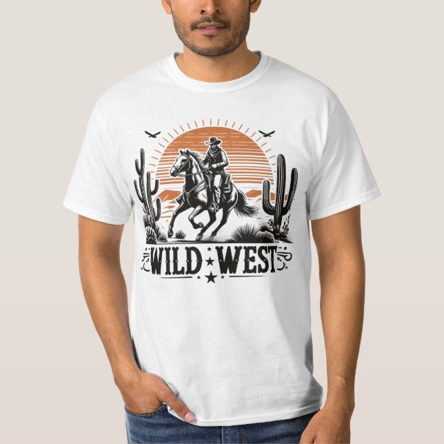 T-shirt Wild_West_Cowboy_Adventure2 (Devant)